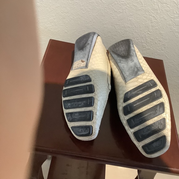 Loafer flat comfortable croc leather work shoes - Picture 6 of 6